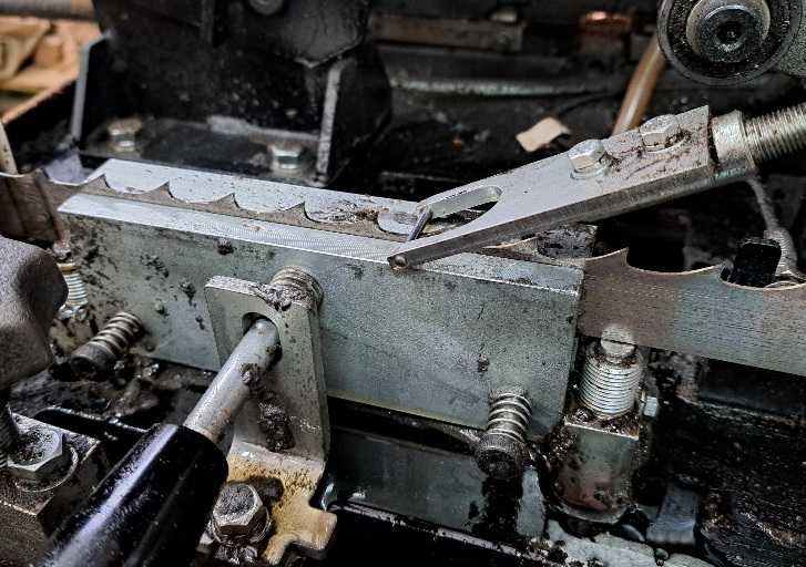 調整された鋸刃